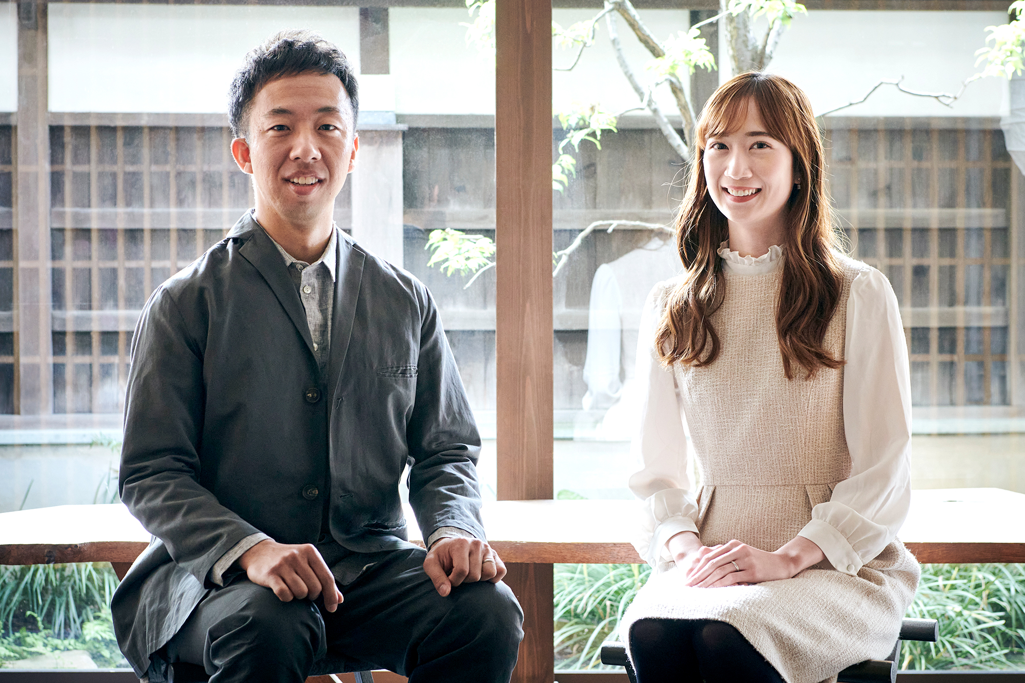 奈良祐希さん（陶芸家・建築家）・横山実希さん（加賀繍作家）