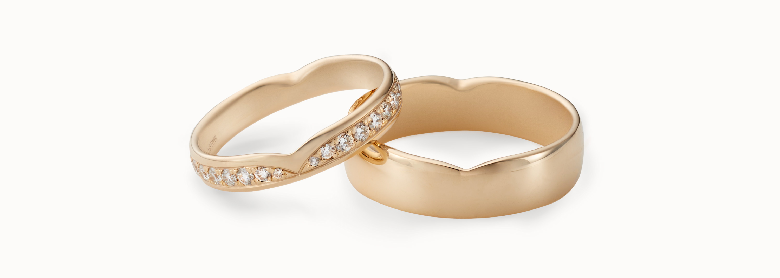 wedding rings SECRET HEART